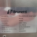 Peladora de Vegetales Brunetti PV10L