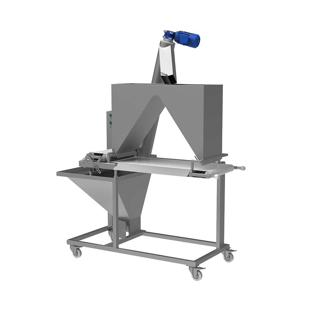 MAQUINA EMPANADORA REBOZADORA 400 kg/hs