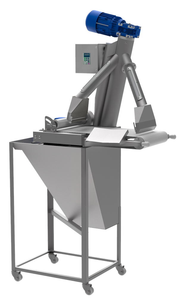 MAQUINA EMPANADORA REBOZADORA 100 kg/hs